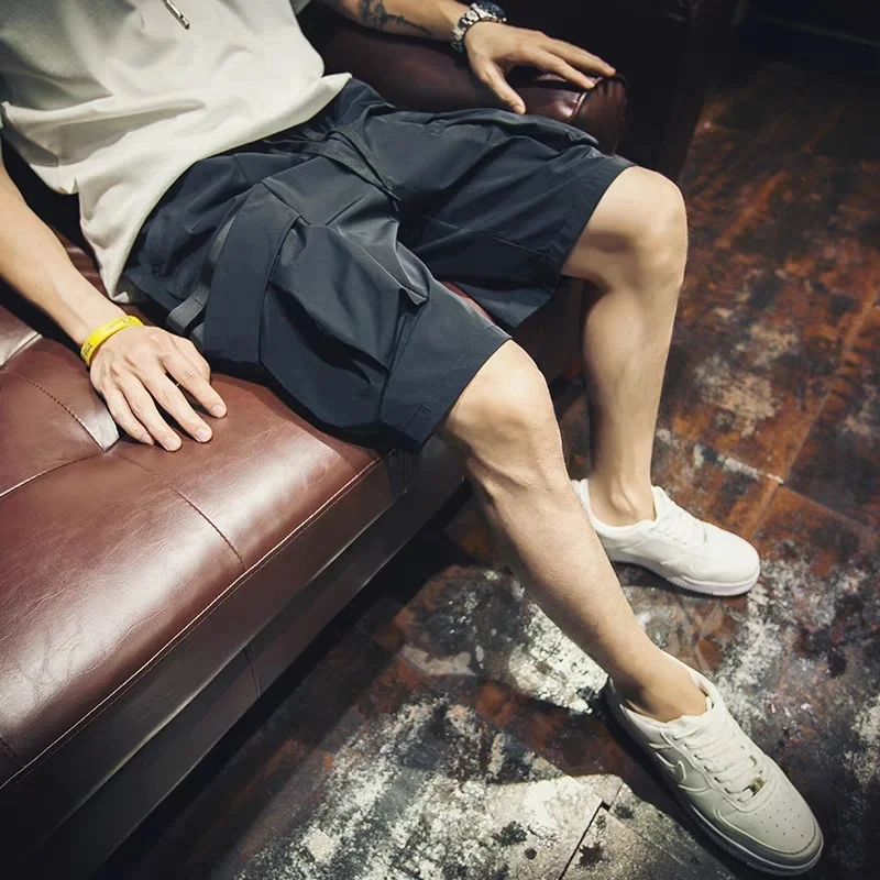 Men's Summer Cargo Shorts Baggy Loose Fit Streetwear Hip Hop Casual Shorts Lightweight American Style Knee Length Pants
Men's Summer Cargo Shorts Baggy Loose Fit Streetwear Hip Hop Casual Shorts Lightweight American Style Knee Length Pants