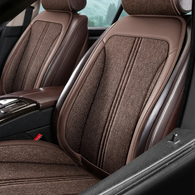 Новая льняная подушка для автомобильного сиденья, дышащая, четыре сезона, удобный чехол для автомобильного сиденья, протектор, универсальные аксессуары для интерьера
Новая льняная подушка для автомобильного сиденья, дышащая, четыре сезона, удобный чехол для автомобильного сиденья, протектор, универсальные аксессуары для интерьера