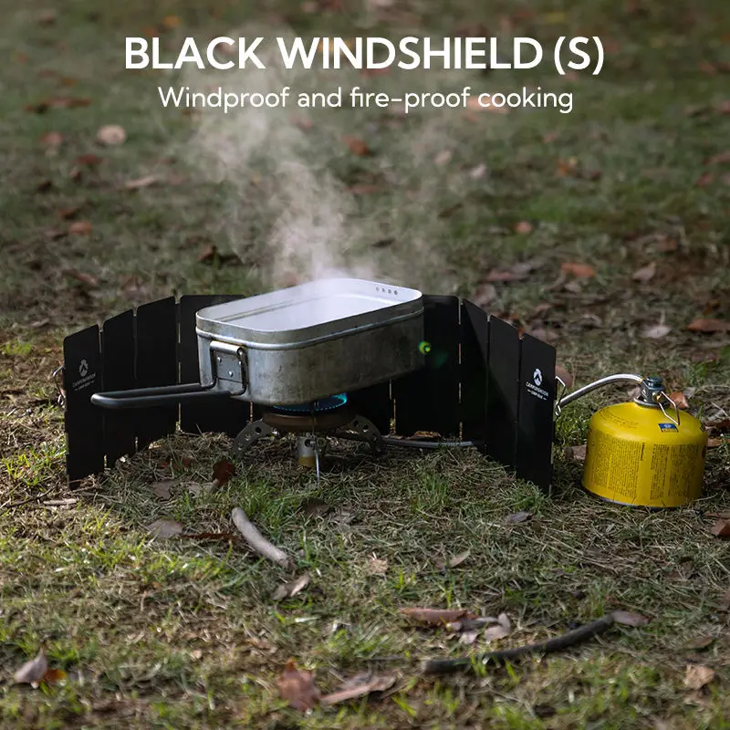 Mini Picnic Equipment With Aluminum Alloy Wind Deflector Foldable And Portable Stove Head And Stove Windproof Board
Mini Picnic Equipment With Aluminum Alloy Wind Deflector Foldable And Portable Stove Head And Stove Windproof Board