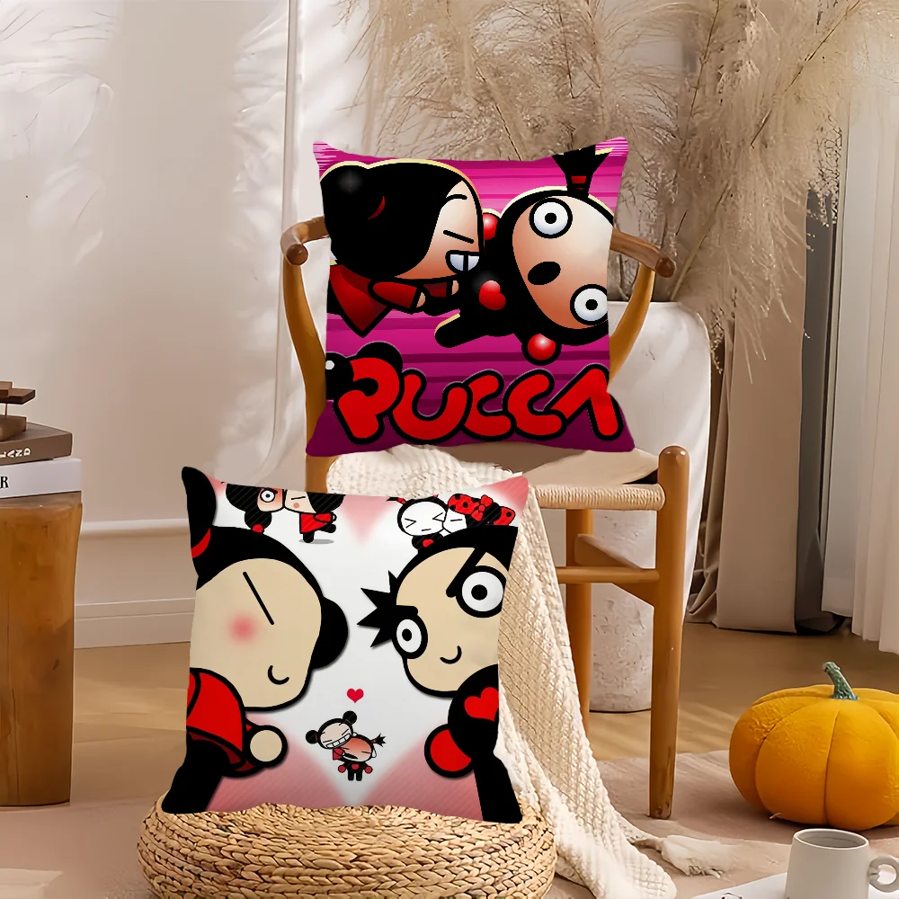 Милый мультяшный чехол для подушки Pucca, украшение для дома, чехол для подушки, подходит для спальни, автомобиля, офиса, дивана
Милый мультяшный чехол для подушки Pucca, украшение для дома, чехол для подушки, подходит для спальни, автомобиля, офиса, дивана