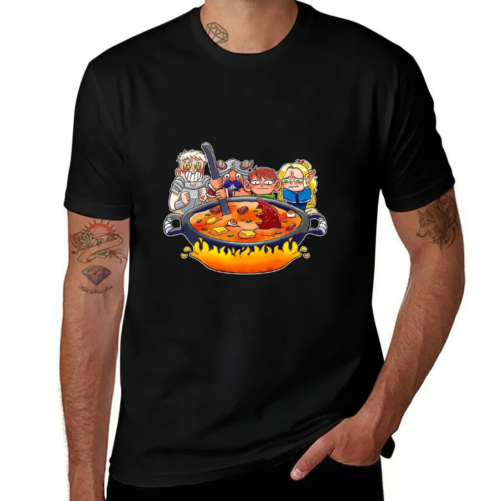 delicious-in-dungeon-meshi T-Shirt luxury t-shirt man t shirt plus sizes vintage funny t shirts men
delicious-in-dungeon-meshi T-Shirt luxury t-shirt man t shirt plus sizes vintage funny t shirts men