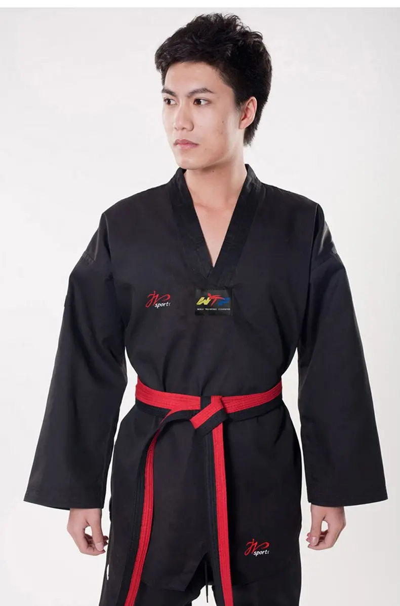 2024 Instructor's Black Taekwondo Uniform Adult Professional Taekwondo Uniform Men's And Women's Training Uniform 2 Piece Set
2024 Instructor's Black Taekwondo Uniform Adult Professional Taekwondo Uniform Men's And Women's Training Uniform 2 Piece Set
