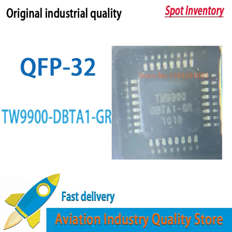 5 шт./лот TW9900-DBTA1-GR QFP-32 TW9900-DBTA1 TW9900-D TW9900 Совершенно новый на складе
5 шт./лот TW9900-DBTA1-GR QFP-32 TW9900-DBTA1 TW9900-D TW9900 Совершенно новый на складе