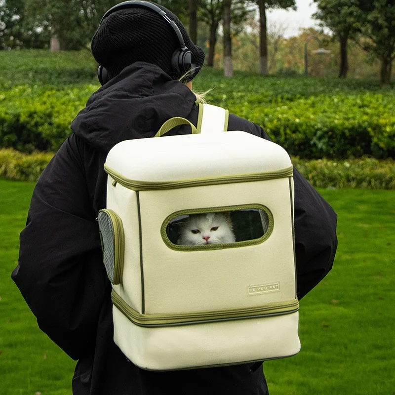 Large Capacity Nylon Canvas Cat Small Dog Pet Carrier Solid Animal Pattern Backpack with Trolley Portable Outings Universal Pets
Large Capacity Nylon Canvas Cat Small Dog Pet Carrier Solid Animal Pattern Backpack with Trolley Portable Outings Universal Pets