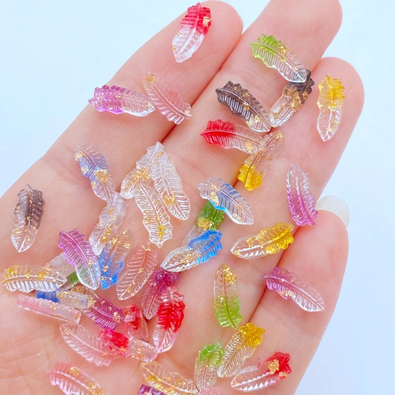 100Pcs New Cute Mini Feather Series Resin Flat Back Cabochon Scrapbooking Hair Bow Center Embellishments DIY Accessories
100Pcs New Cute Mini Feather Series Resin Flat Back Cabochon Scrapbooking Hair Bow Center Embellishments DIY Accessories