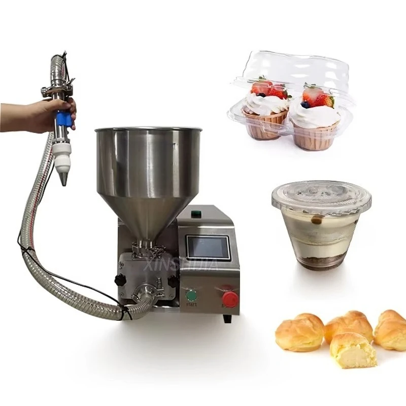 Cheap Small Size Tabletop Donut Bread Macaron Industrial Cupcake Batter Dispenser
Cheap Small Size Tabletop Donut Bread Macaron Industrial Cupcake Batter Dispenser