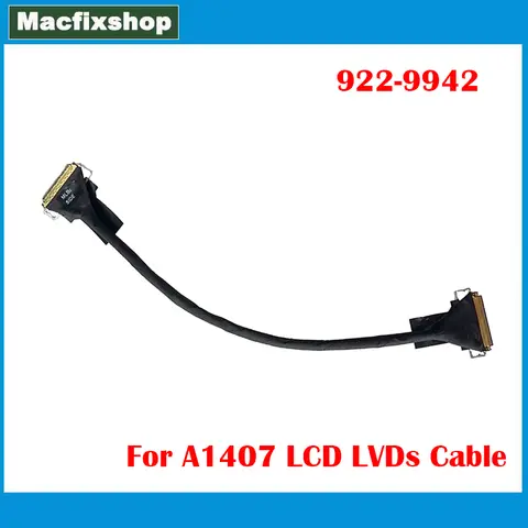 Original Tested 922-9942 For Thunderbolt Display 27 inch A1407 LCD LED LVDs Screen Display Port Flex Cable MC914 2011 2016 Year