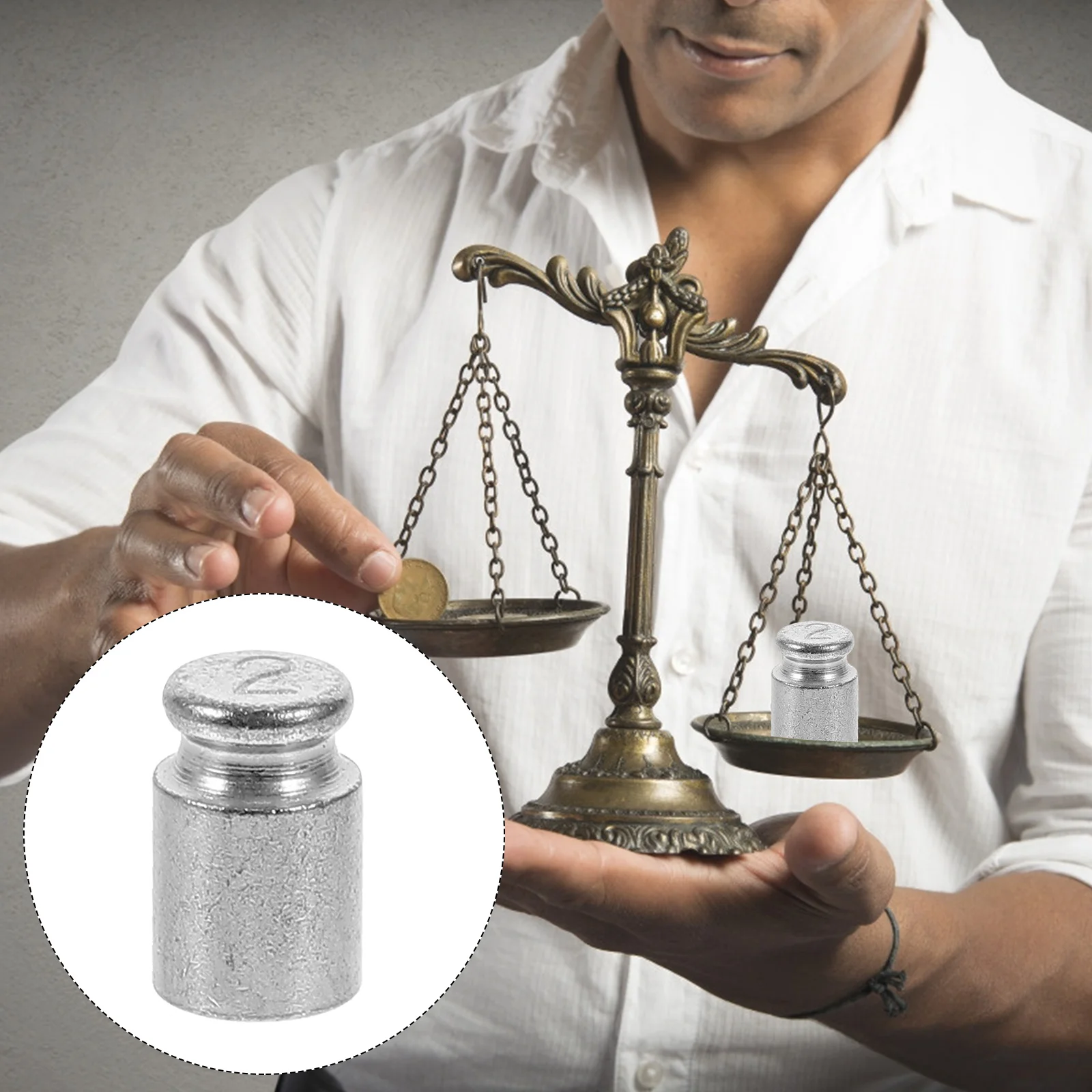5Pcs Steel Calibration Weights for Scale Balance Tools Smooth Edges Practical Chrome Plated Anti Rust Experiment
5Pcs Steel Calibration Weights for Scale Balance Tools Smooth Edges Practical Chrome Plated Anti Rust Experiment
