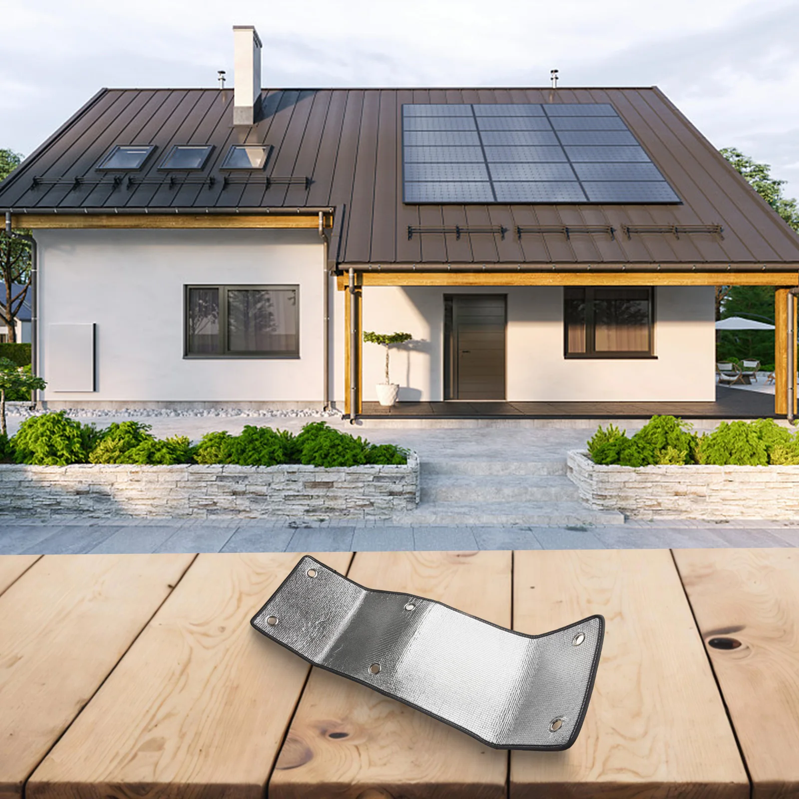 Double-Layer Aluminum Foil Insulation Film Thicken Sash Roof Insulation Shading Car Sunshade Film Heating Cooling Accessories
Double-Layer Aluminum Foil Insulation Film Thicken Sash Roof Insulation Shading Car Sunshade Film Heating Cooling Accessories