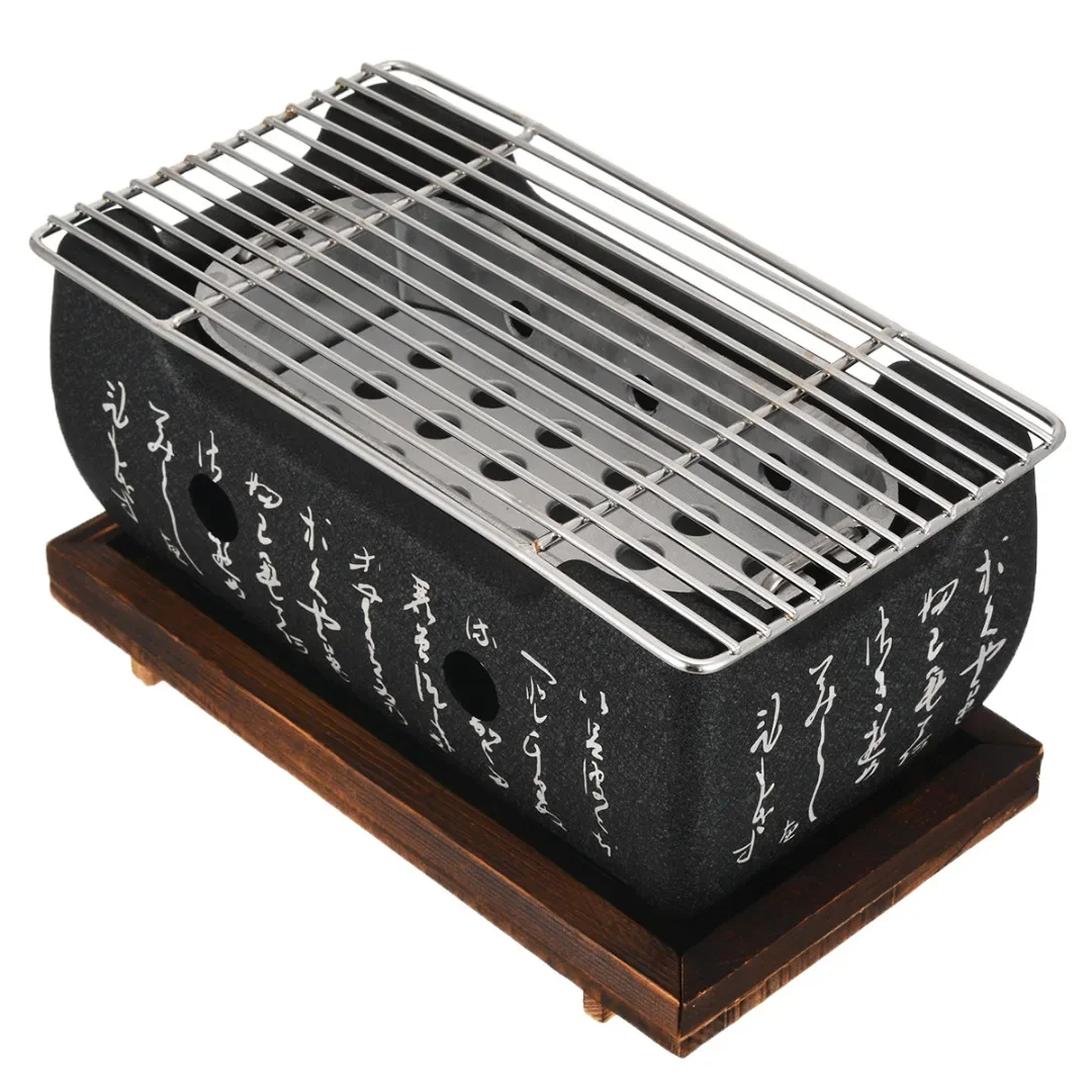 Japanese BBQ Grill Food Carbon Furnace Barbecue Mini Stove Cooking Oven Household Barbecue Desk Alcohol Grill
Japanese BBQ Grill Food Carbon Furnace Barbecue Mini Stove Cooking Oven Household Barbecue Desk Alcohol Grill
