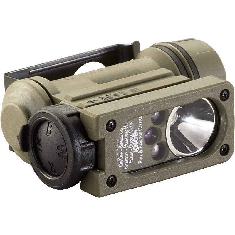 Streamlight 14512 Sidewinder Компактный военный фонарик II на 55 люмен с креплением на шлем и ремешком на голову, прозрачная розничная упаковка
Streamlight 14512 Sidewinder Компактный военный фонарик II на 55 люмен с креплением на шлем и ремешком на голову, прозрачная розничная упаковка