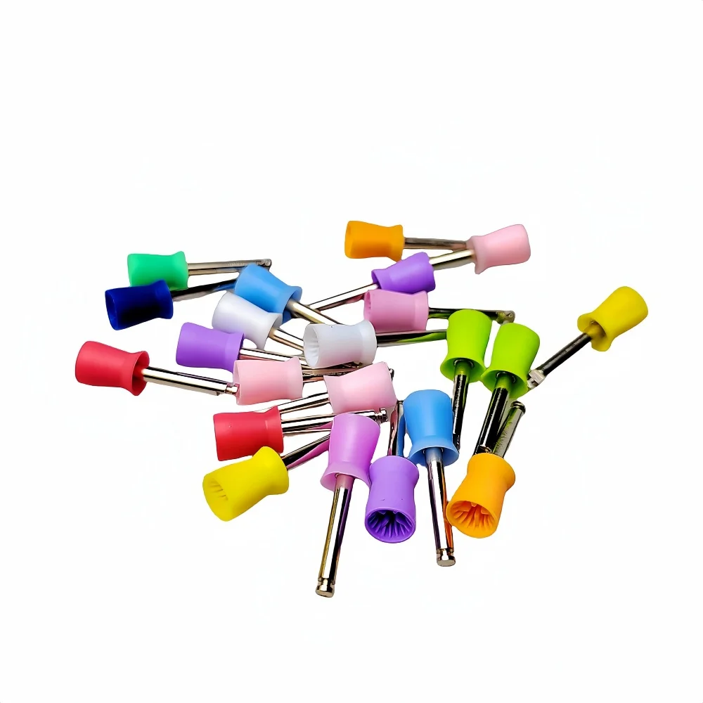 Dental Polishing Cup - Latch Type Rubber Tooth Polish Polishing Brush for Low Speed Handpiece in Oral Hygiene and Dental Procedu
Dental Polishing Cup - Latch Type Rubber Tooth Polish Polishing Brush for Low Speed Handpiece in Oral Hygiene and Dental Procedu