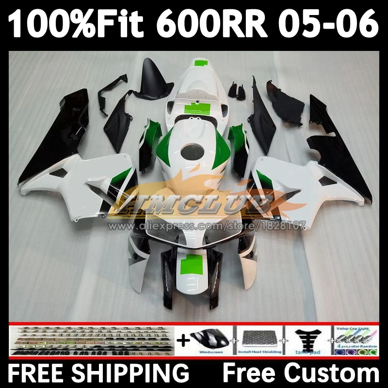 Injection For HONDA CBR600 CBR 600 RR CC 600RR 600F5 600CC F5 59No.20 CBR600RR 05 06 CBR600F5 2005 2006 OEM white green Fairing
Injection For HONDA CBR600 CBR 600 RR CC 600RR 600F5 600CC F5 59No.20 CBR600RR 05 06 CBR600F5 2005 2006 OEM white green Fairing