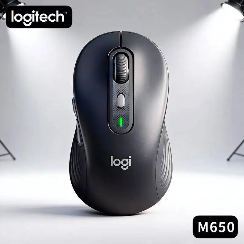 Logitech M650 Signature Mouse - Wireless Bluetooth + Bolt Connect, 20-Month Bluetooth Battery, 5 Custom Buttons, Office Ready
Logitech M650 Signature Mouse - Wireless Bluetooth + Bolt Connect, 20-Month Bluetooth Battery, 5 Custom Buttons, Office Ready