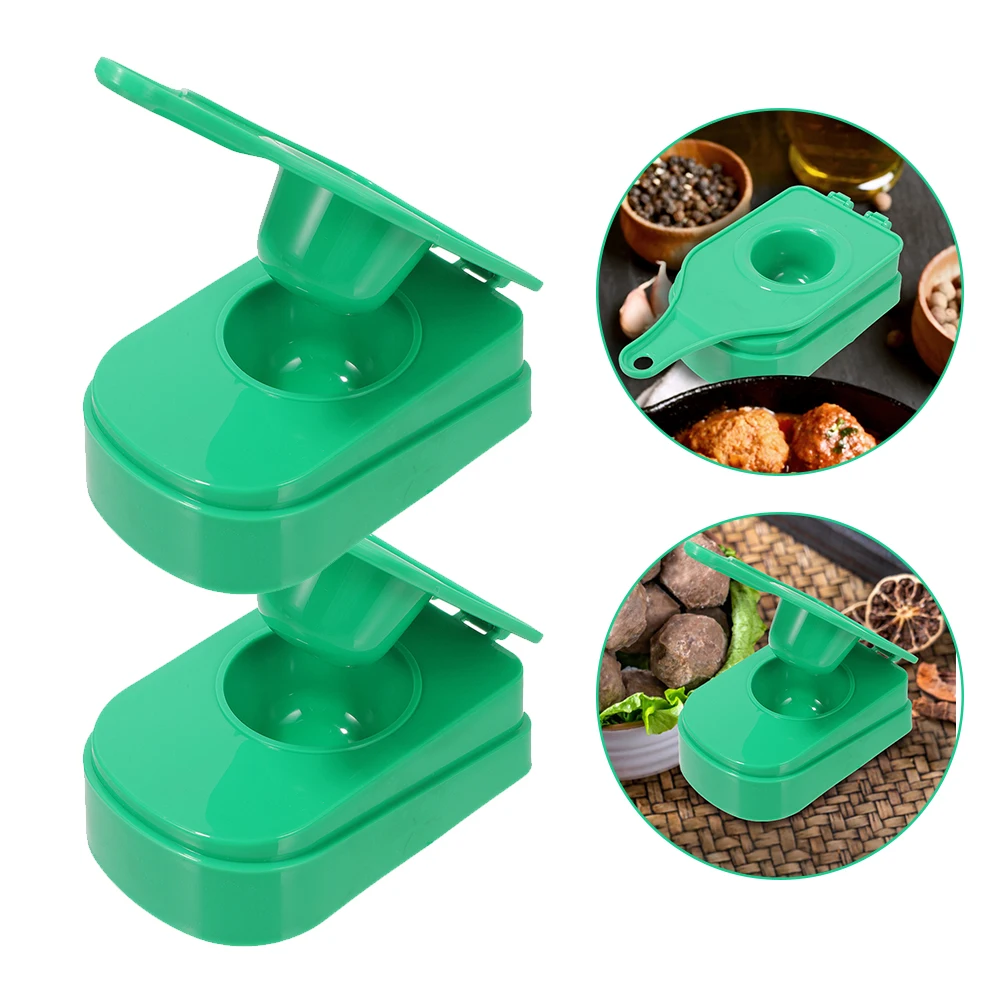 2pcs Meatball Maker Non-Stick Reusable Plastic Meat Baller Tool Portable Kitchenware Meatball Scoop Mold Cooking Accessories
2pcs Meatball Maker Non-Stick Reusable Plastic Meat Baller Tool Portable Kitchenware Meatball Scoop Mold Cooking Accessories