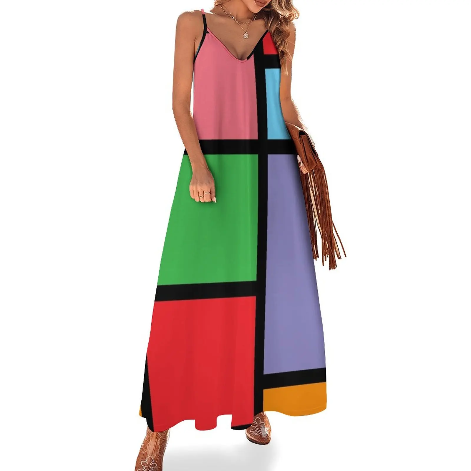 Jem - Pizzazz Color Block Sleeveless Dress Elegant gown Evening dresses Woman's evening dress elegant women's dresses sale
Jem - Pizzazz Color Block Sleeveless Dress Elegant gown Evening dresses Woman's evening dress elegant women's dresses sale