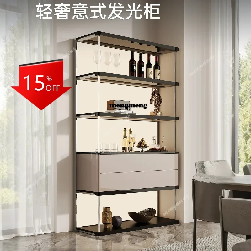 D5556 Italian light luxury 2026 new luminous display wine cabinet modern simple living room home wall integrated dining side cab
D5556 Italian light luxury 2026 new luminous display wine cabinet modern simple living room home wall integrated dining side cab