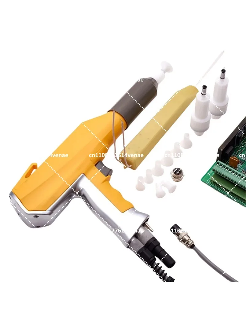 Manual Electrostatic Powder Coating Gun Shell Kit with Spray Gun Body and HV Cascade Module
Manual Electrostatic Powder Coating Gun Shell Kit with Spray Gun Body and HV Cascade Module