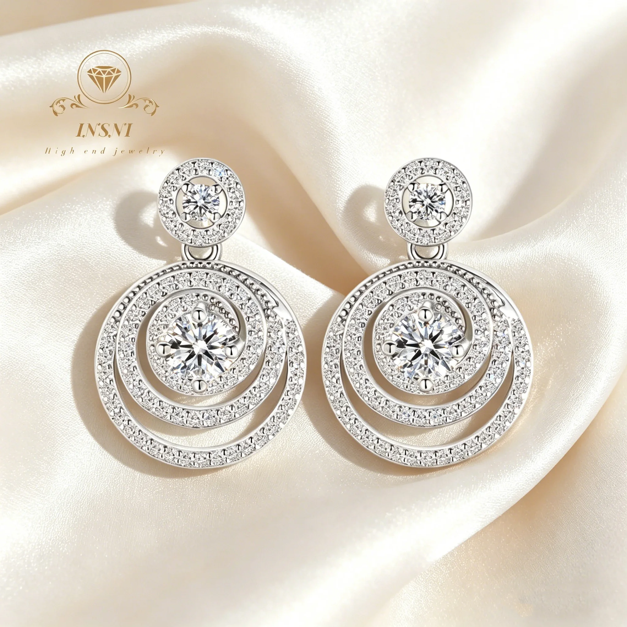 0.5ct S925 Silver Hip-Hop Round Hoop Earrings Unisex American Style D Color Moissanite Certified With Free Gift Women
0.5ct S925 Silver Hip-Hop Round Hoop Earrings Unisex American Style D Color Moissanite Certified With Free Gift Women
