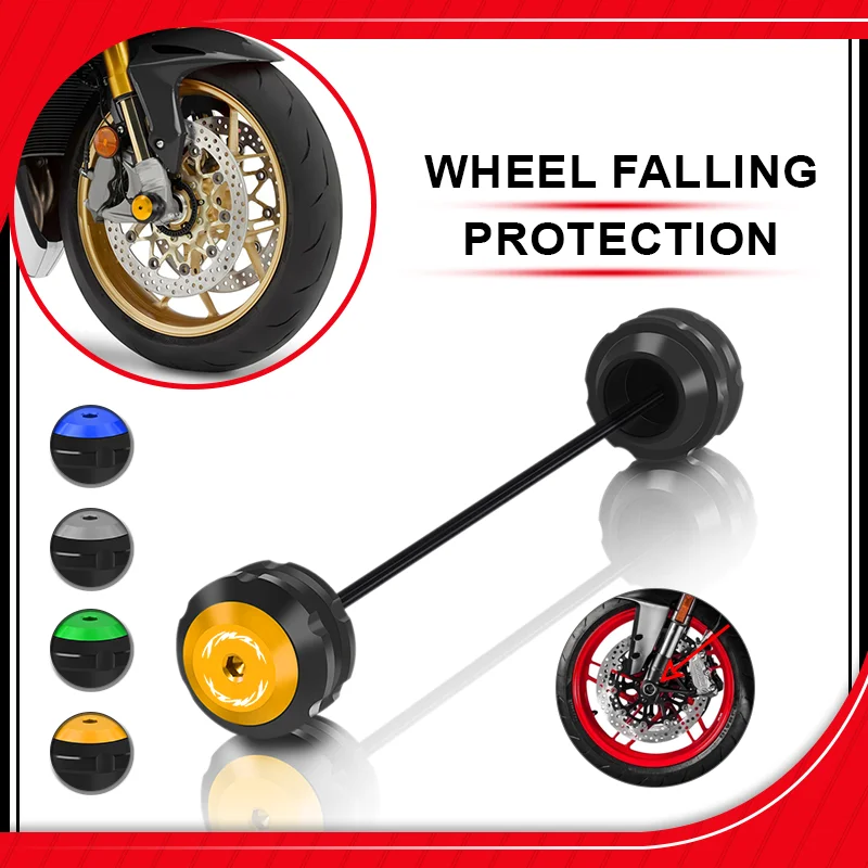 NEW Falling Protector For YAMAHA TMAX500 2008-2011 TMAX530 2012-2016 Motorcycle Front Rear Wheel Axle Fork Crash Slider Pad
NEW Falling Protector For YAMAHA TMAX500 2008-2011 TMAX530 2012-2016 Motorcycle Front Rear Wheel Axle Fork Crash Slider Pad