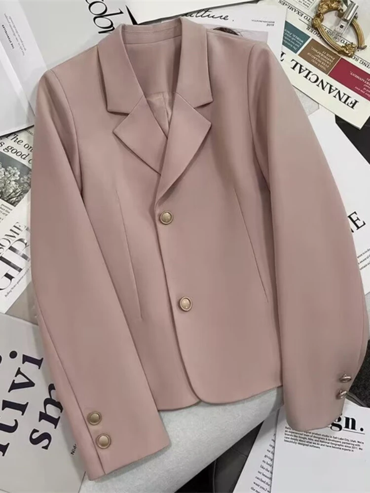 Blazer Woman 2024 New in Spring Autumn Office Lady Loose Fit Blazers Outerwears Korean Fashion Chic Elegant Women's Jacket
Blazer Woman 2024 New in Spring Autumn Office Lady Loose Fit Blazers Outerwears Korean Fashion Chic Elegant Women's Jacket