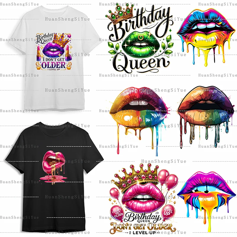 Colorful Lips Ironing Sticker Clothes DTF Fashion T-shirt Hoodie DIY Jacket Patch Heat Transfer Sticker
Colorful Lips Ironing Sticker Clothes DTF Fashion T-shirt Hoodie DIY Jacket Patch Heat Transfer Sticker