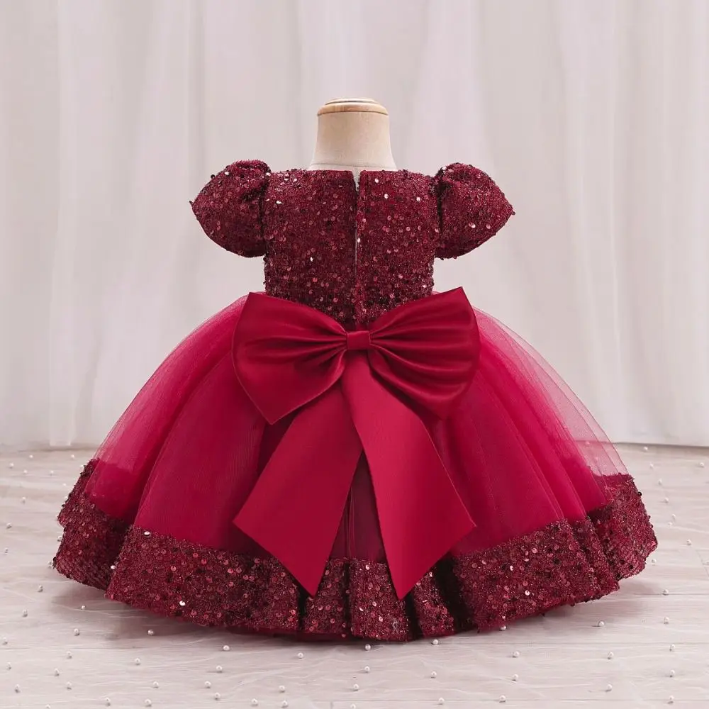 Puff Sleeve Girls Princess Evening Dress Bowknot Shiny Glitter Children Tulle Dress Sweet Flower Summer Lace Dress Dancing Party
Puff Sleeve Girls Princess Evening Dress Bowknot Shiny Glitter Children Tulle Dress Sweet Flower Summer Lace Dress Dancing Party