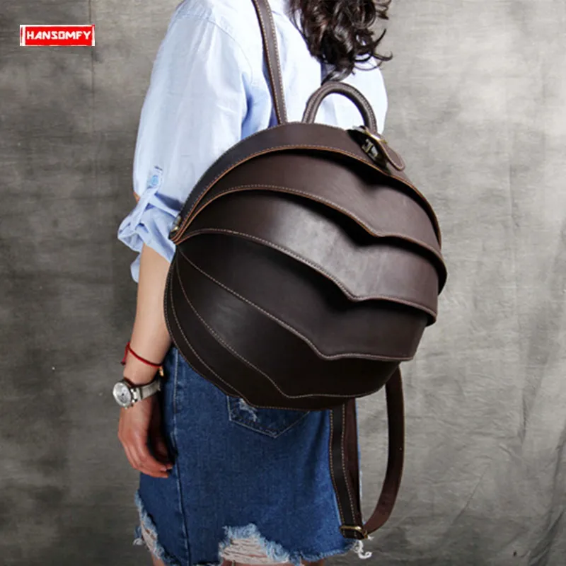 Women's Backpack School Shoulder Bag Female Small Travel Backpacks New Original 2024 Handmade Beetle Leather First Layer Leather
Women's Backpack School Shoulder Bag Female Small Travel Backpacks New Original 2024 Handmade Beetle Leather First Layer Leather