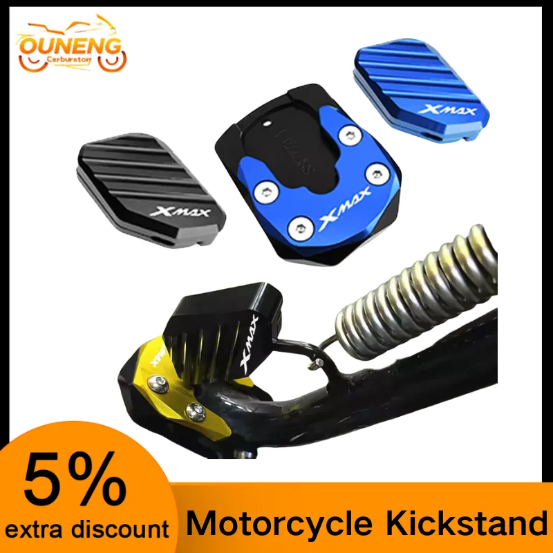 For Yamaha XMAX300 X-MAX300 400 250 125 Xmax300 Motorcycle Accessories Kickstand Side Stand Extension Enlarger Pad Side Bracket 
For Yamaha XMAX300 X-MAX300 400 250 125 Xmax300 Motorcycle Accessories Kickstand Side Stand Extension Enlarger Pad Side Bracket
