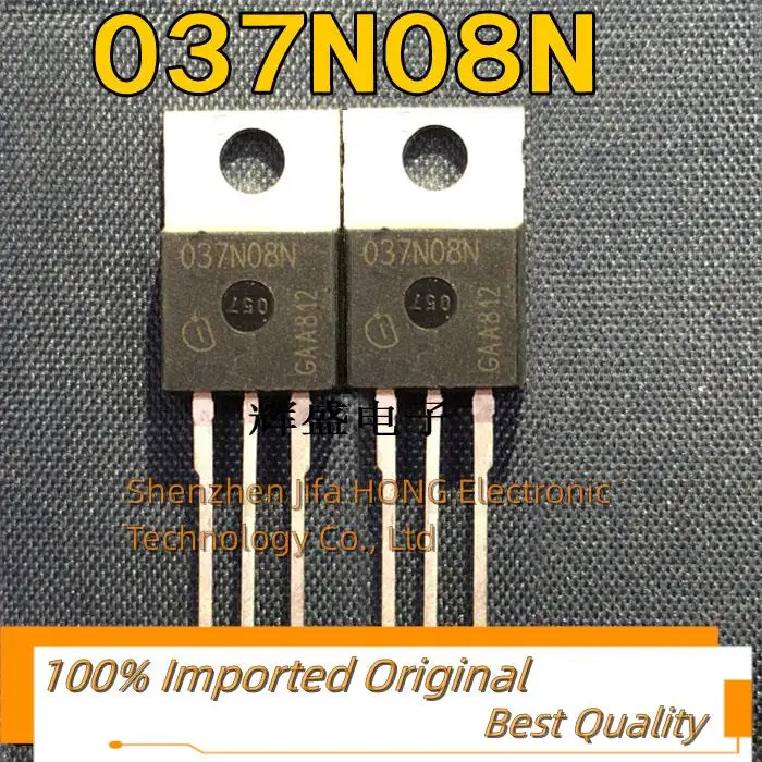 10PCS/Lot 037N08 IPP037N08N3G N-Channel TO-220 100A 80V Best QualityReally Stock Original
10PCS/Lot 037N08 IPP037N08N3G N-Channel TO-220 100A 80V Best QualityReally Stock Original