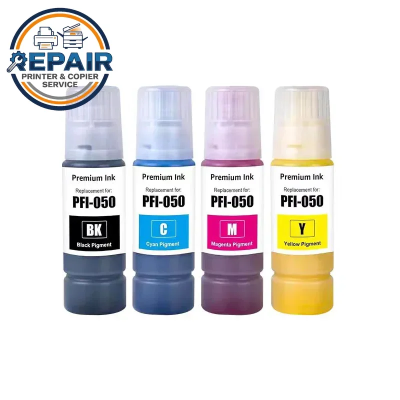 PFI-050 PFI050 PFI 050 Premium Color Compatible Bottle Water Based Refill Pigment Ink for Canon ImagePROGRAF TC-20 TC20M Printer
PFI-050 PFI050 PFI 050 Premium Color Compatible Bottle Water Based Refill Pigment Ink for Canon ImagePROGRAF TC-20 TC20M Printer