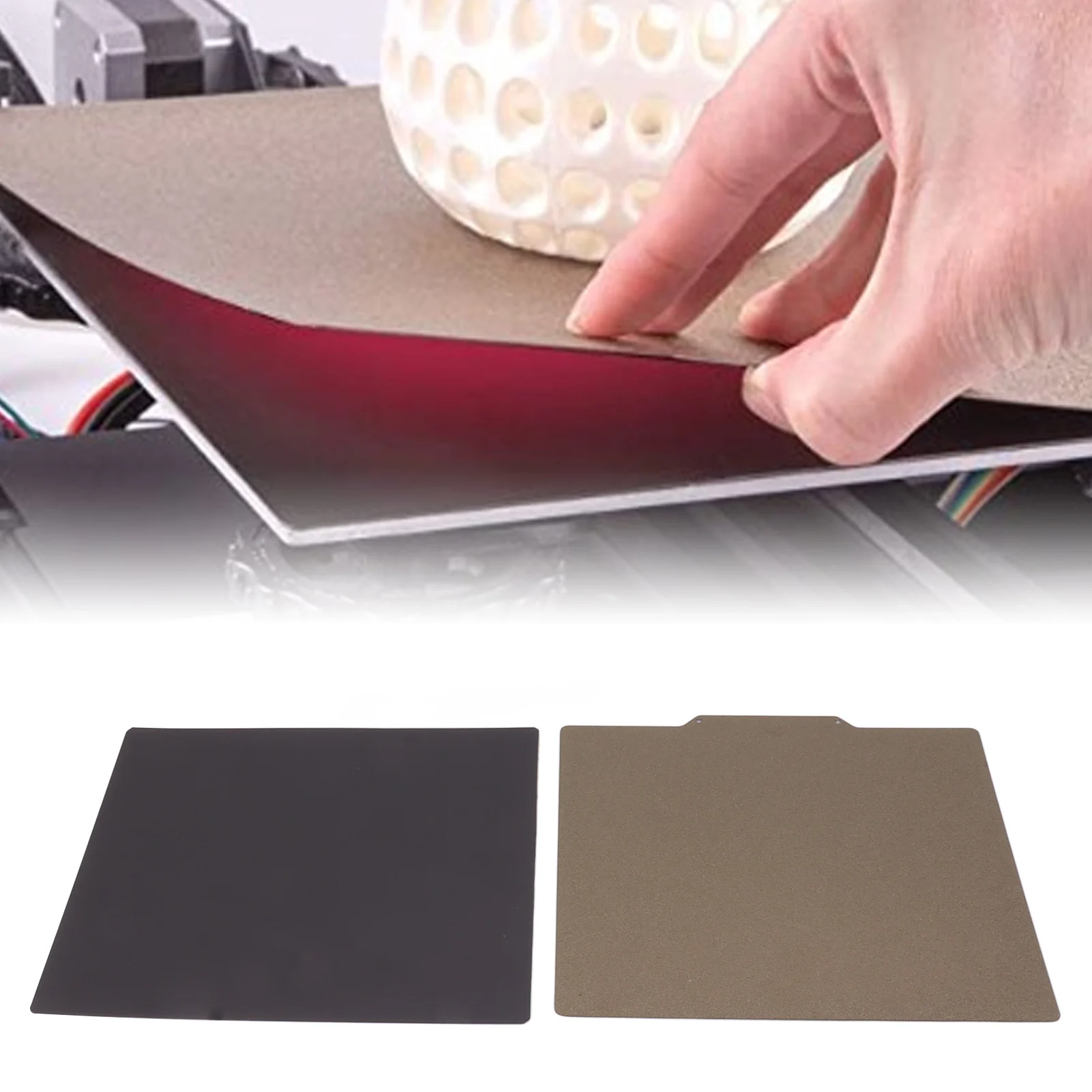 Двусторонняя магнитная гибкая стальная пластина для 3D-принтера 220x240 мм с покрытием PEI для ANYCUBIC
Двусторонняя магнитная гибкая стальная пластина для 3D-принтера 220x240 мм с покрытием PEI для ANYCUBIC