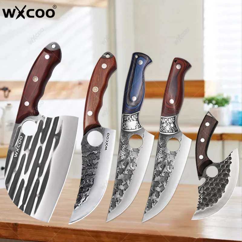 WXCOO Stainless Steel Boning Knife Professional Chef's Knife Fish Cleaver Knife Household Fruit Paring Utility Knives with Cover
WXCOO Stainless Steel Boning Knife Professional Chef's Knife Fish Cleaver Knife Household Fruit Paring Utility Knives with Cover