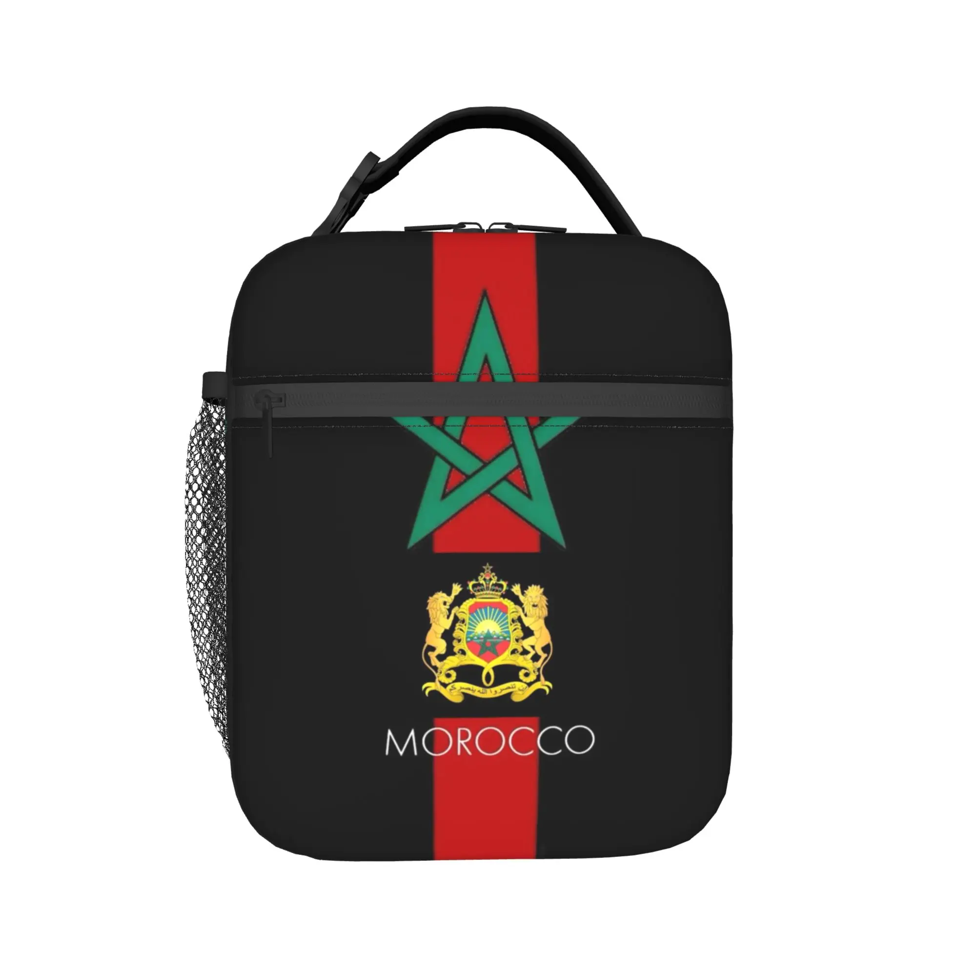 Insulated Lunch Box Morocco Maroc flag Moroccan Product Storage Food Box Multifunction Cooler Thermal Lunch Box For Outdoor
Insulated Lunch Box Morocco Maroc flag Moroccan Product Storage Food Box Multifunction Cooler Thermal Lunch Box For Outdoor