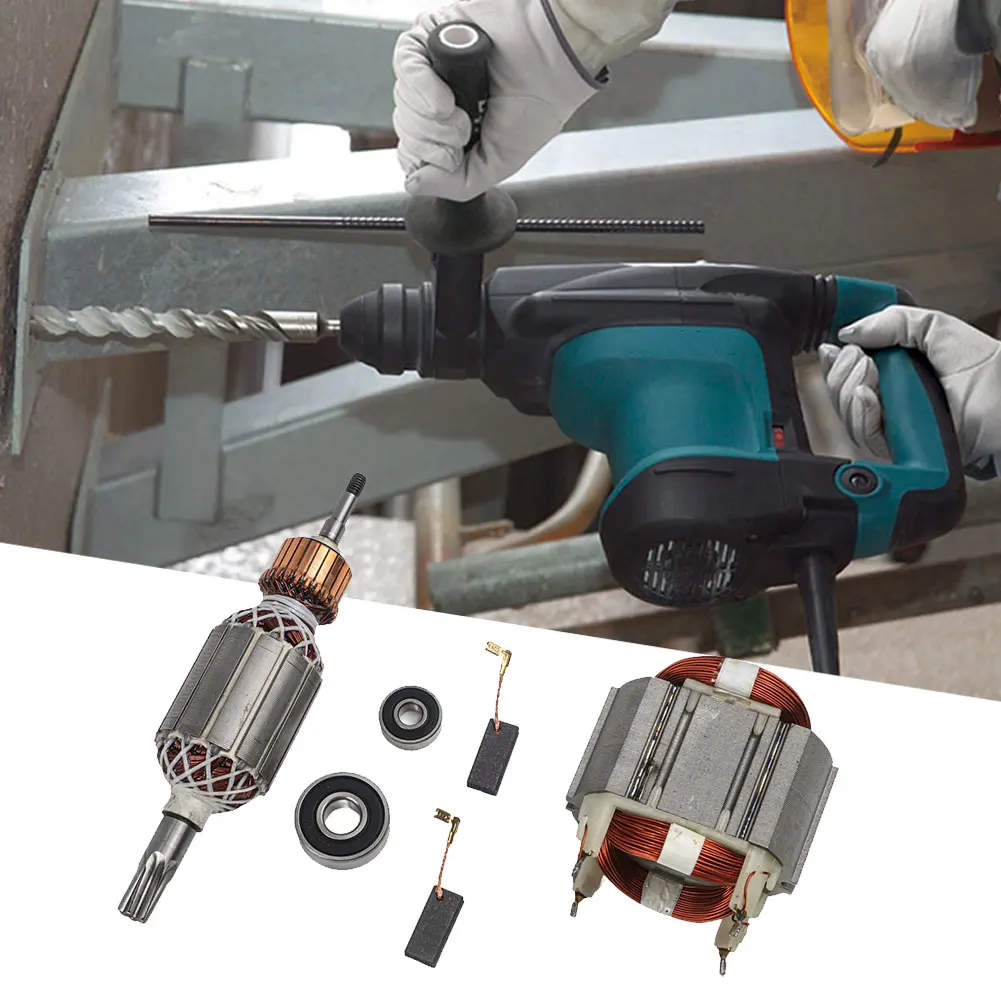 Approx. 6.5x11x25mm Replacement Carbon Brush Kit Accessory Kit Metal Construction 625758-6 Rotor HR4001C HR4011C
Approx. 6.5x11x25mm Replacement Carbon Brush Kit Accessory Kit Metal Construction 625758-6 Rotor HR4001C HR4011C