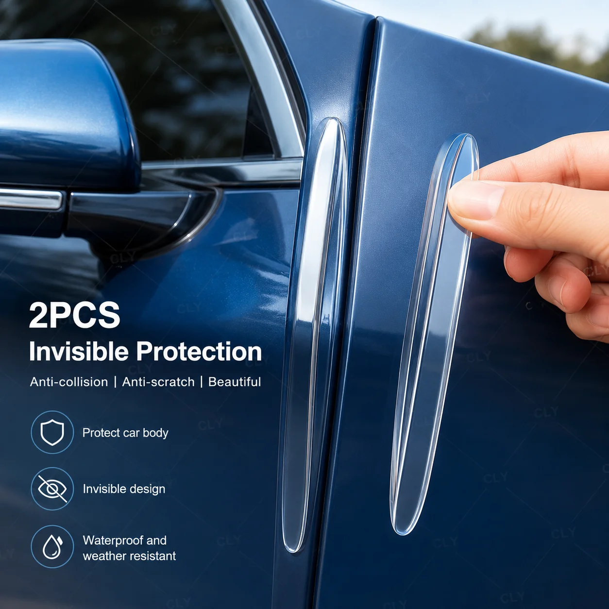 2Pcs Car Anti-collision Strip Clear Self-adhesive SUV Truck Auto Body Door Side Rearview Mirror Bumper Protector
2Pcs Car Anti-collision Strip Clear Self-adhesive SUV Truck Auto Body Door Side Rearview Mirror Bumper Protector