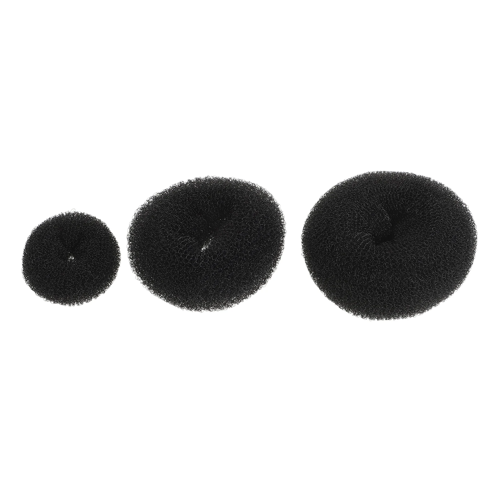 3 Pcs Hair Donut Bun Maker Gentle Nylon Material Easy Use Long Hair Accessories Black Color Sweet Style Foaming Mousse
3 Pcs Hair Donut Bun Maker Gentle Nylon Material Easy Use Long Hair Accessories Black Color Sweet Style Foaming Mousse