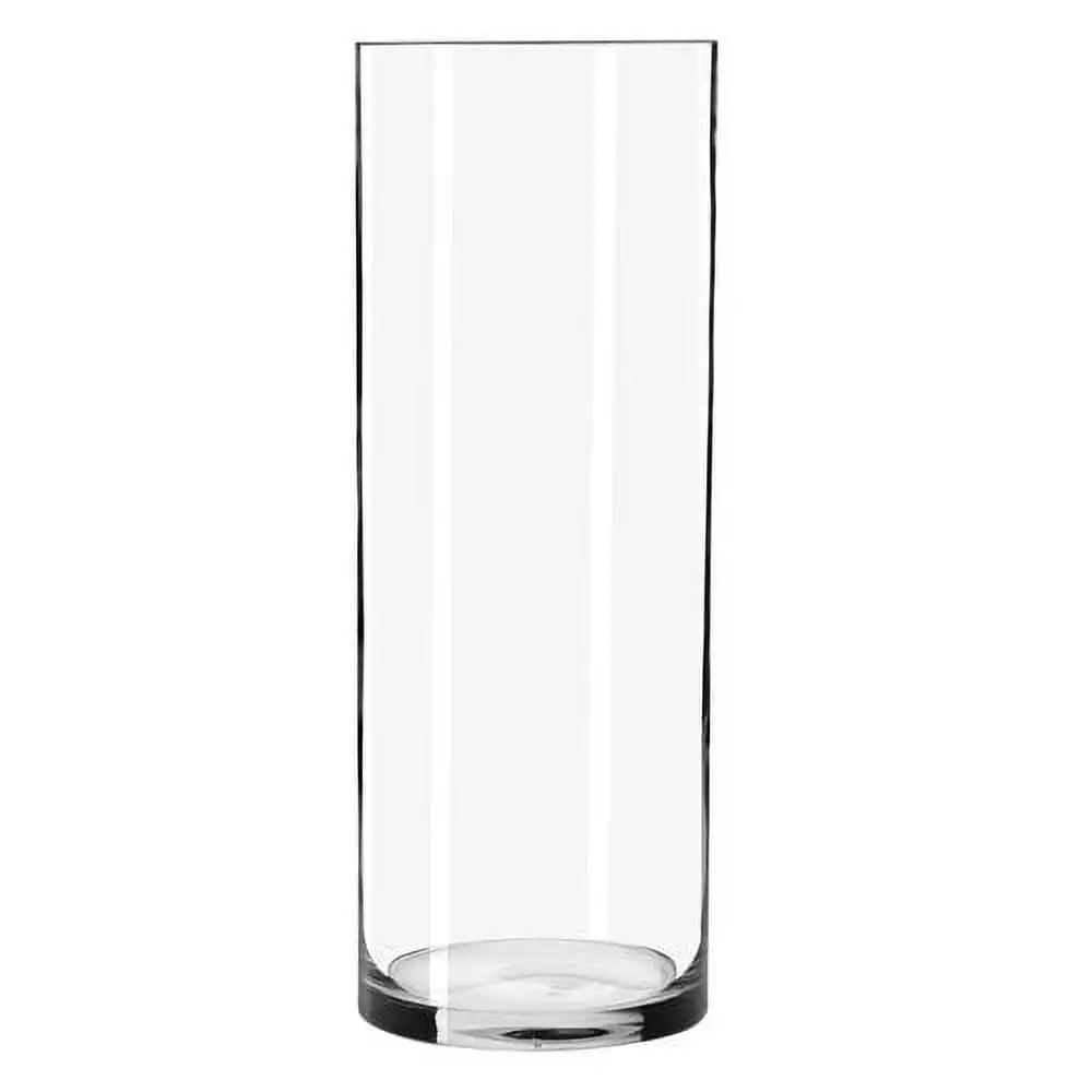 Clear Glass 15 Cylinder Floral Vase 
Clear Glass 15 Cylinder Floral Vase