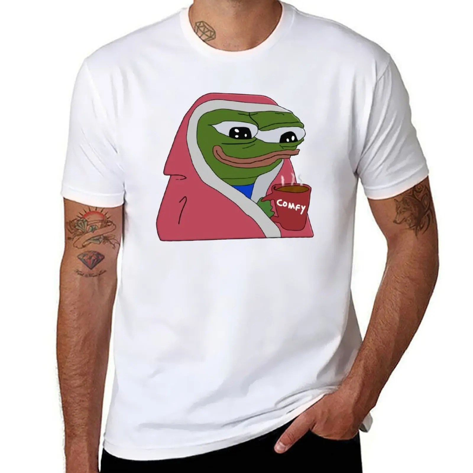 Cozy Comfy Blanket Pepe T-Shirt Long Lasting Casual T-Shirt
Cozy Comfy Blanket Pepe T-Shirt Long Lasting Casual T-Shirt