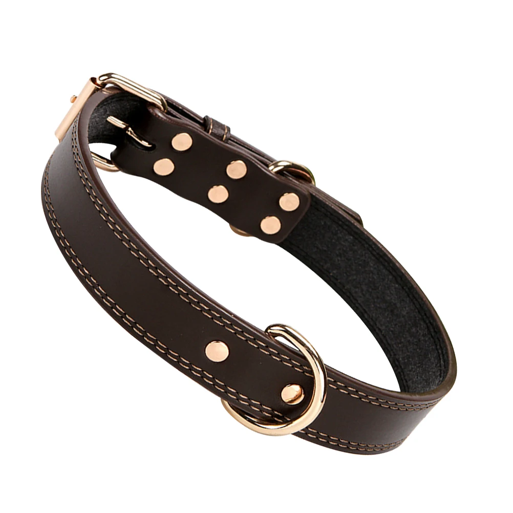 Dog Pet Collar Adjustable Necklace for Large Medium Dogs Decorative D Ring Rivet Fits Most Sizes Soft Comfortable
Dog Pet Collar Adjustable Necklace for Large Medium Dogs Decorative D Ring Rivet Fits Most Sizes Soft Comfortable