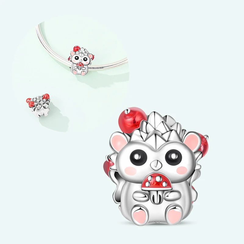 2026 New 925 Sterling Silver Hedgehog Charms Beads Fit 3mm Original Bracelet DIY Women Birthday Anniversary Jewelry
2026 New 925 Sterling Silver Hedgehog Charms Beads Fit 3mm Original Bracelet DIY Women Birthday Anniversary Jewelry