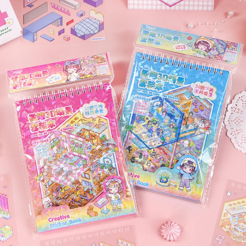 10в1 Kawaii 3D мультфильм миниатюрные наклейки сцены книга DIY карманный дом штабелируемые наклейки игровые наклейки детские праздничные подарки
10в1 Kawaii 3D мультфильм миниатюрные наклейки сцены книга DIY карманный дом штабелируемые наклейки игровые наклейки детские праздничные подарки