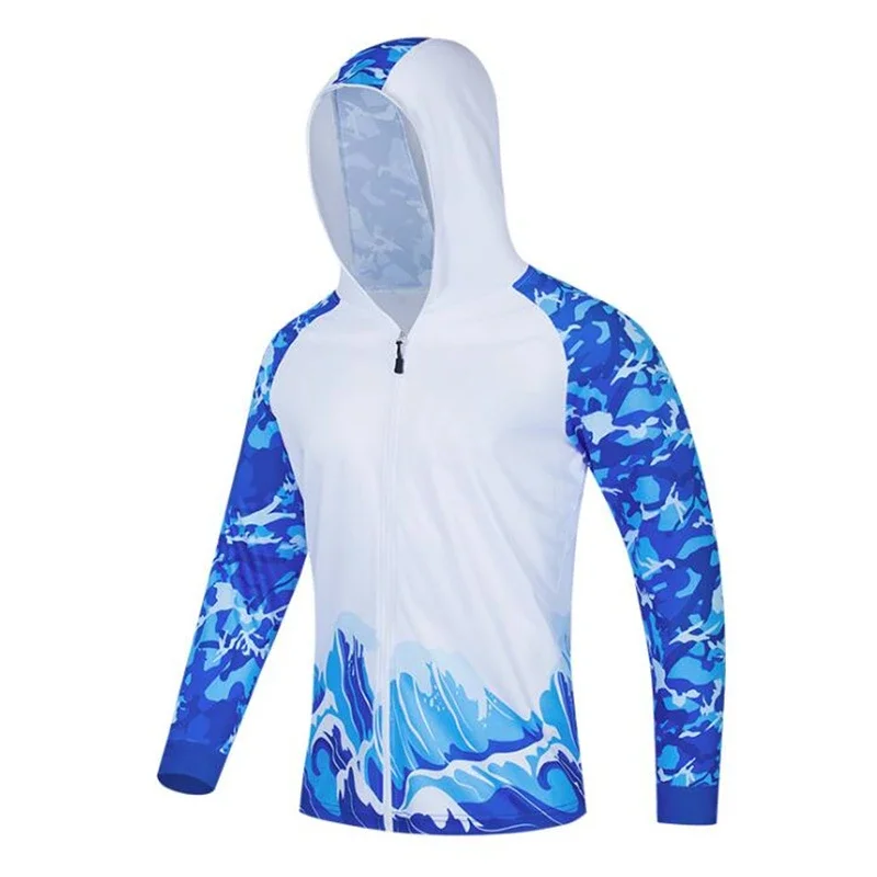 Anti-UV Long Sleeve Fishing Jersey Professional Breathable Quick Dry Fishing Hoodie Outdoor Men Clothes Fishing Coat
Anti-UV Long Sleeve Fishing Jersey Professional Breathable Quick Dry Fishing Hoodie Outdoor Men Clothes Fishing Coat