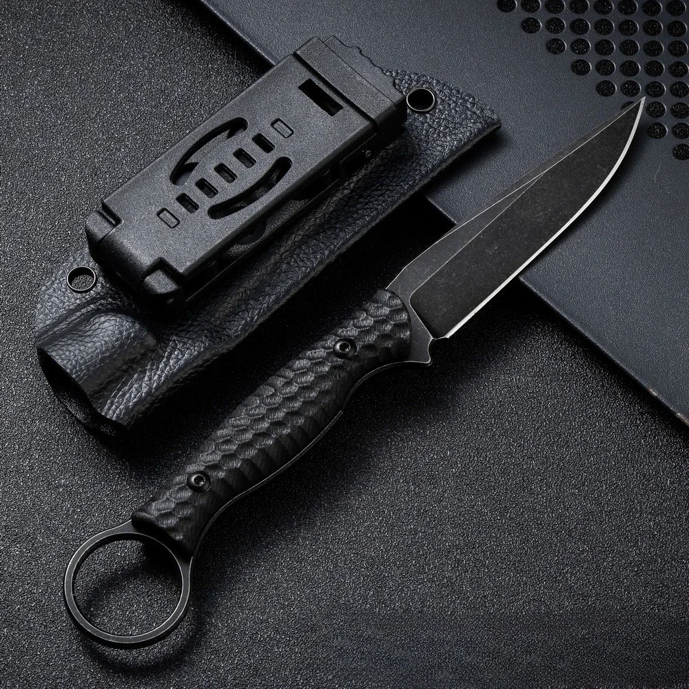 Hot TOOR Hunting Fixed Blade Knife with Sheath D2 Blade EDC Outdoor Portable Camping Knife Survival Knife Cutting Tactical Knife
Hot TOOR Hunting Fixed Blade Knife with Sheath D2 Blade EDC Outdoor Portable Camping Knife Survival Knife Cutting Tactical Knife