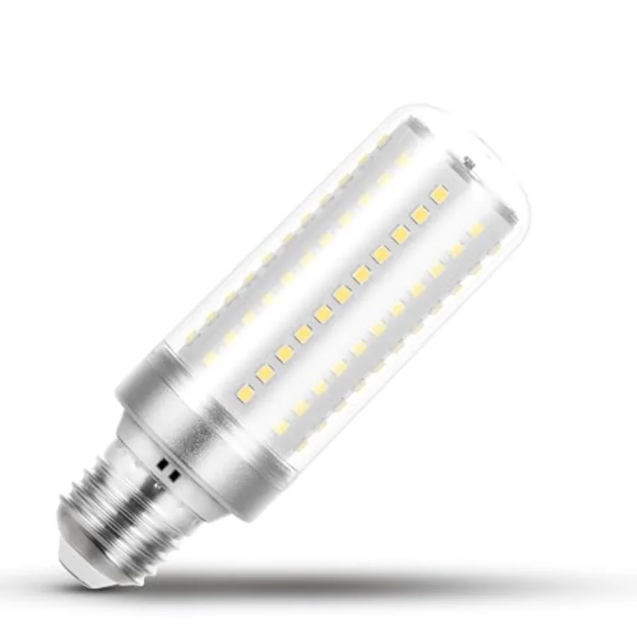 Big Size: 1.57x4.92 inch E26/E27 LED Bulb, 150w Equivalent 2000 Lumen 6000K Daylight White 15W Ceiling Fan LED Light Bulb for H
Big Size: 1.57x4.92 inch E26/E27 LED Bulb, 150w Equivalent 2000 Lumen 6000K Daylight White 15W Ceiling Fan LED Light Bulb for H
