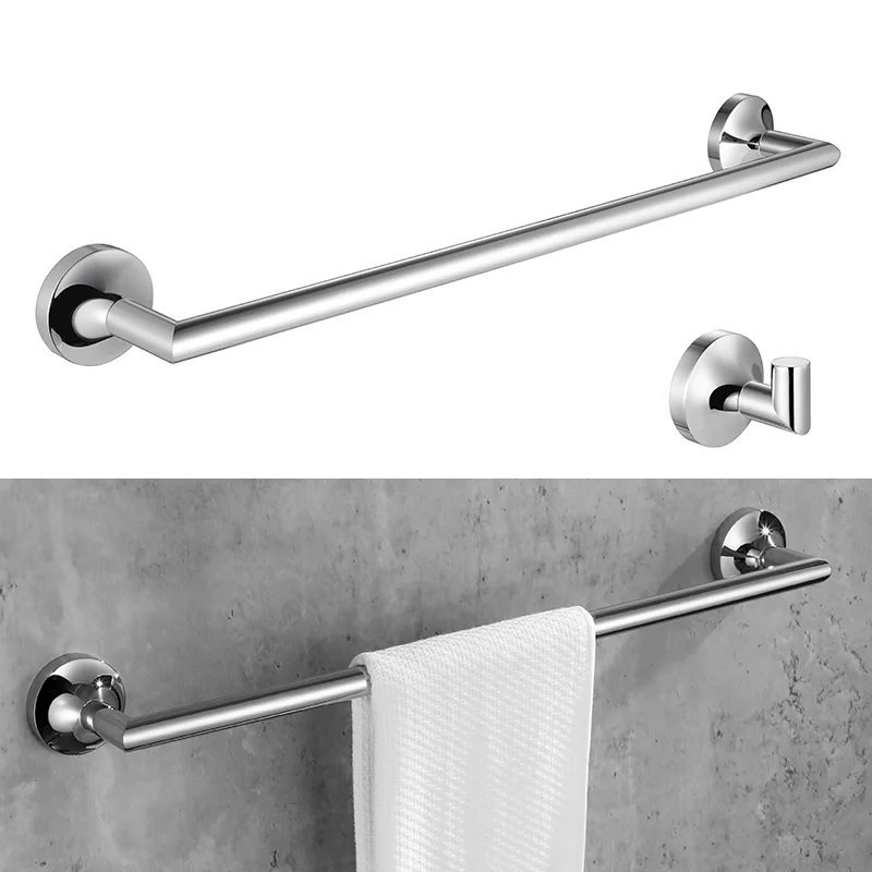 High Quality Chrome Bathroom Set Full Accessory Kit - Towel Bar Ring Rack Robe Hook Tissue Holder Toilet Paper Holder Rod
High Quality Chrome Bathroom Set Full Accessory Kit - Towel Bar Ring Rack Robe Hook Tissue Holder Toilet Paper Holder Rod