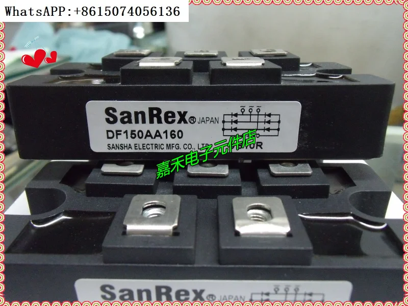 Модуль выпрямителя San She DF200AA160 DF150AA160 новый оригинальный продукт
Модуль выпрямителя San She DF200AA160 DF150AA160 новый оригинальный продукт