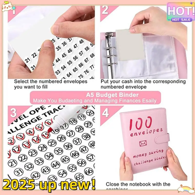 100 Envelopes Money Savings Challenges Book,Storage Budgeting Binder Budget Book Cash Saving Challenge Box Kit Durable (Purple)
100 Envelopes Money Savings Challenges Book,Storage Budgeting Binder Budget Book Cash Saving Challenge Box Kit Durable (Purple)