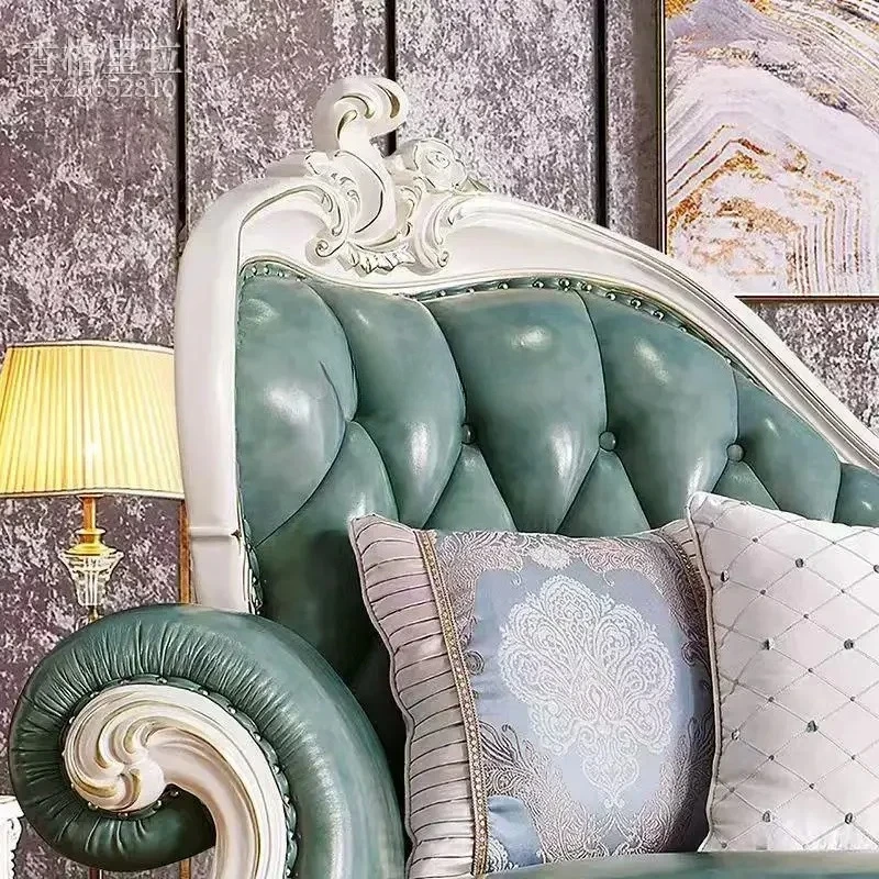 Asmt52 European solid wood leather concubine chair American luxury, living room corner concubine sofa chair
Asmt52 European solid wood leather concubine chair American luxury, living room corner concubine sofa chair