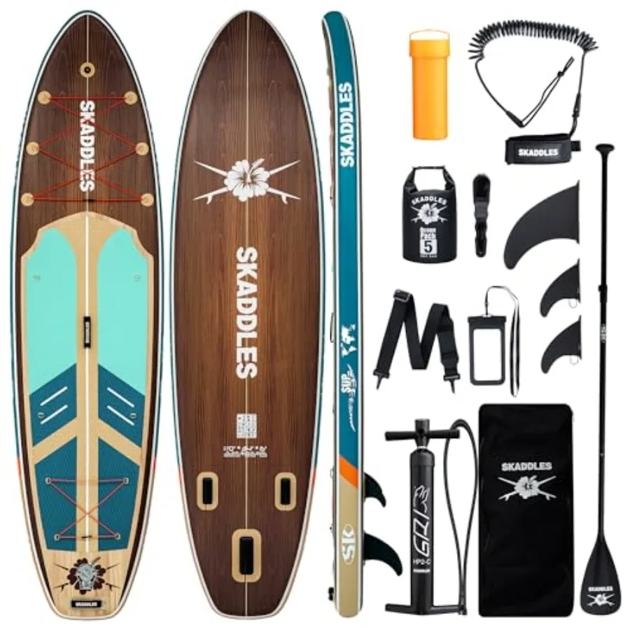 Inflatable Stand Up Paddle Board for lakes and rivers PVC material, blue, ultra-stable extra-wide design for adults and kids of
Inflatable Stand Up Paddle Board for lakes and rivers PVC material, blue, ultra-stable extra-wide design for adults and kids of